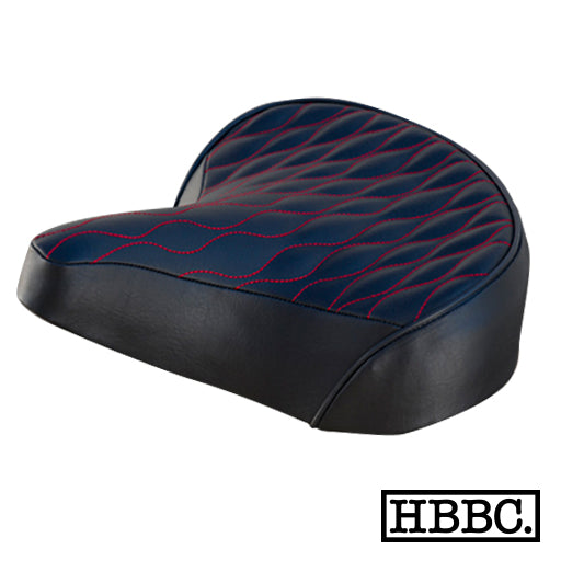 HBBC Quilted Seat - Black/Red