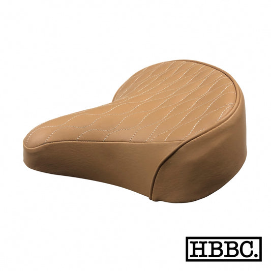 HBBC Quilted Seat - Mocha/Tan